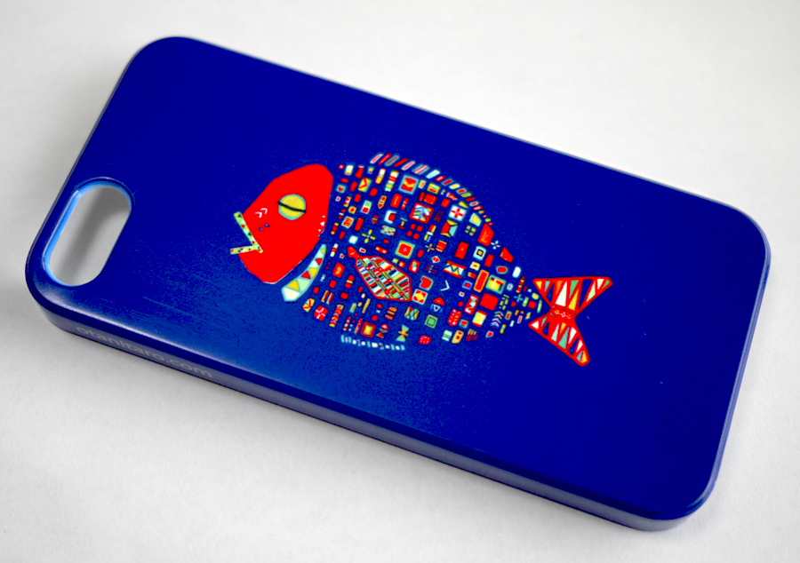 sold out!!iPhone5/5s case *fish* thank you very much!!Creema
