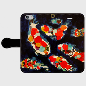 SOLD!! smartphone case/Goldfish creema/handmade in Japan
