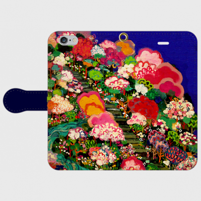 SOLD!! smartphone case/SPRING promenade minne/handmade in Japan