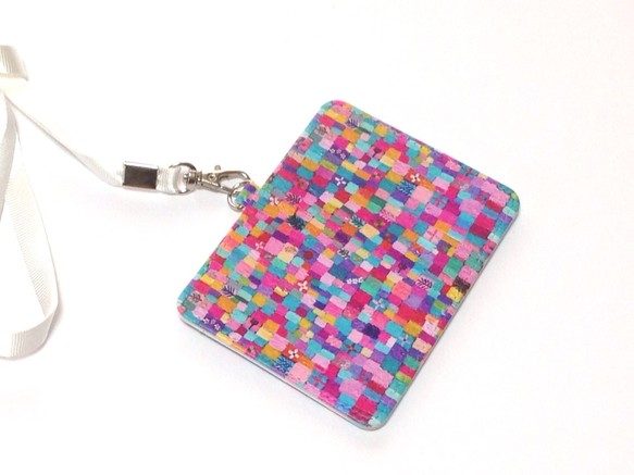 SOLD!! Pass case/springcolour  Minne/handmade in Japan