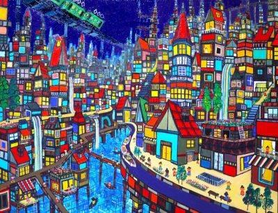 ON SALE! Gallery Tagboat/Tokyo  Watertown  oil on canvas 91x116cm 2016