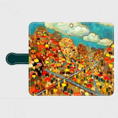 Sold!!  smartphone case/Autumn Forest  otanitaro.com  Creema