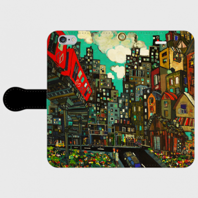 Sold out!!  smartphone case/City  otanitaro.com  Creema