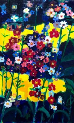 Works/53x33cm oil on panel 2017 #flowers #contemporaryArt