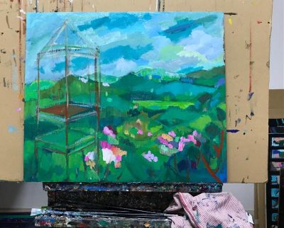 Works/45x53cm oil on canvas board 2018  #contemporaryArt
