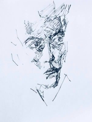 15x15cm pencil on paper  2018 #art #portrait