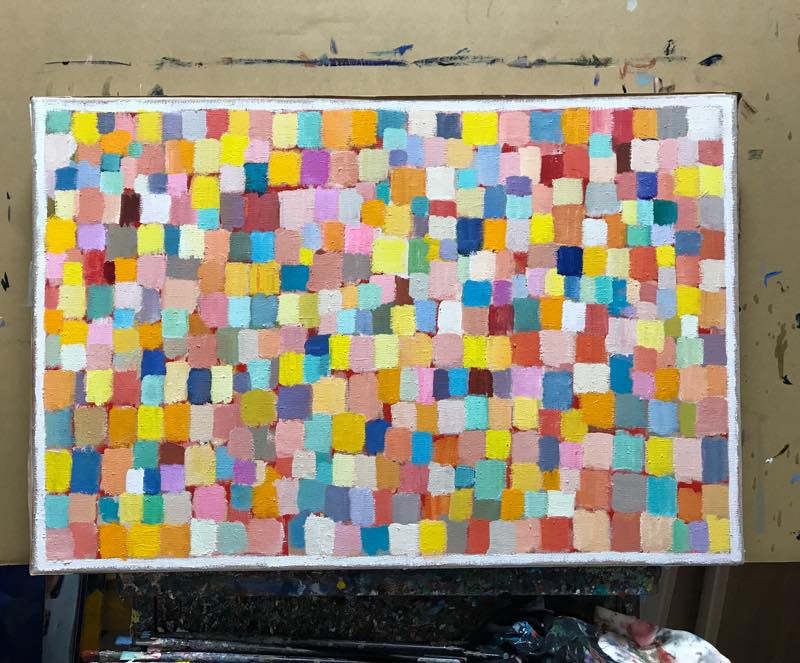 Works | 40 x 60 cm | oil x canvas | 2018 | #contemporaryArt