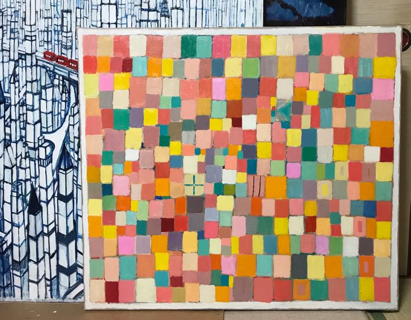 Works | 80 x 90 cm | oil x canvas | 2018 | #contemporaryArt