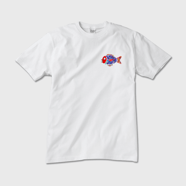 SOLD | T-Shirts  |  FISH | otanitaro.com | #creema  #handmade