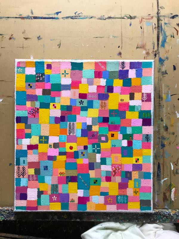 WORKS  |  33 x 30 cm | oil x canvas | 2018 | #contemporaryArt