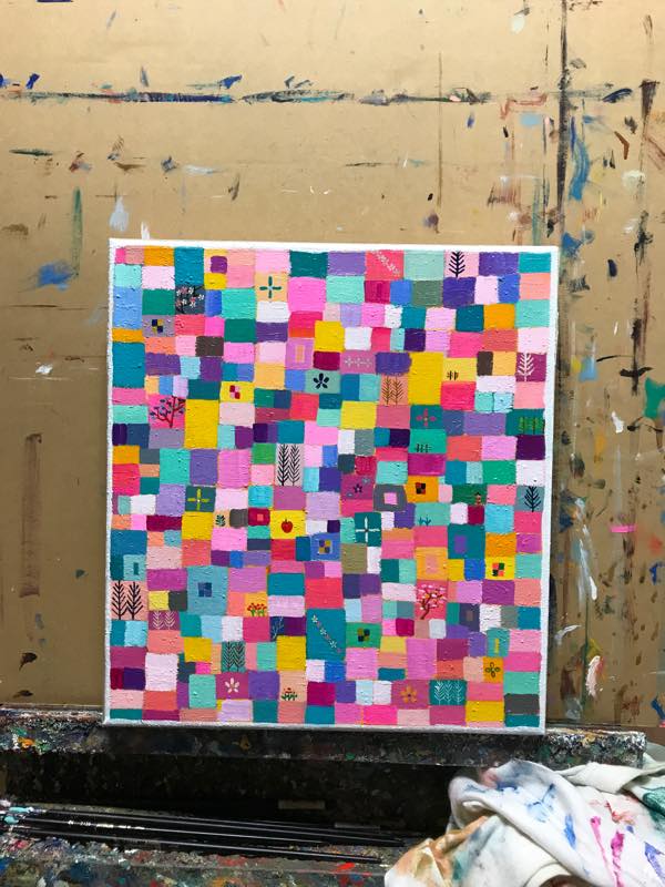 WORKS  |  33 x 30 cm | oil x canvas | 2018 | #contemporaryArt