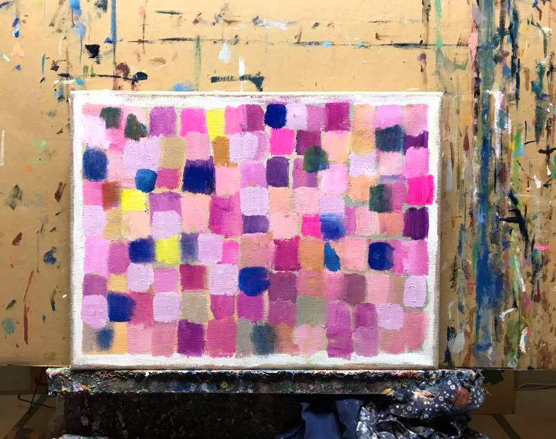 WORKS  | 30 x 40 cm | oil x Canvas | 2018 | #contemporaryArt