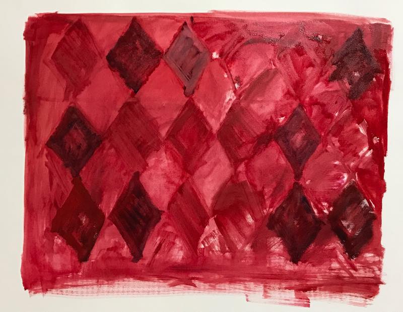WORKS  |  54 x 72 cm | oil x paper | 2018 | #contemporaryArt
