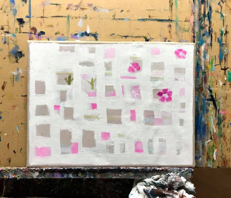 WORKS | 30 x 40 cm | oil x Canvas | 2018 | #contemporaryArt