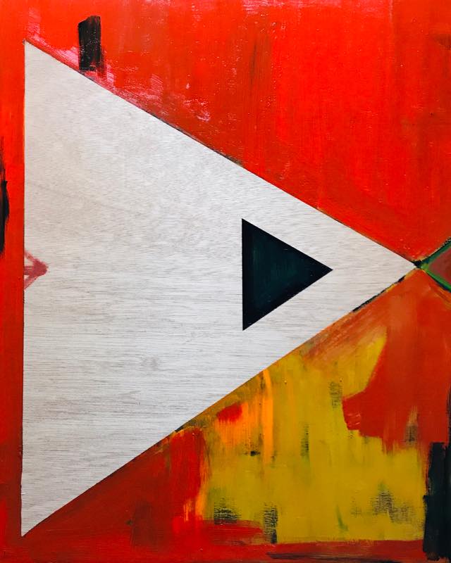 WORKS | 65 x 53 cm | oil x wood panel | 2018 | #contemporaryArt