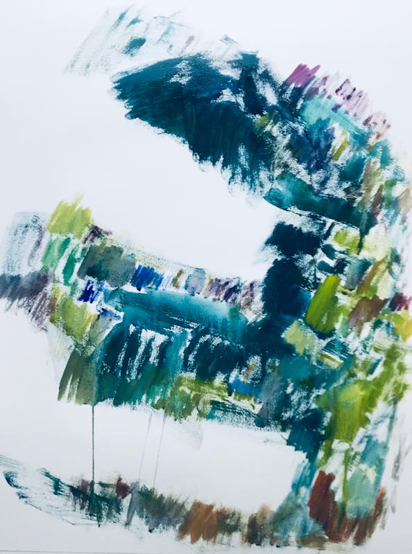 WORKS | 72 x 54 cm | oil x Paper | 2018 | #contemporaryArt