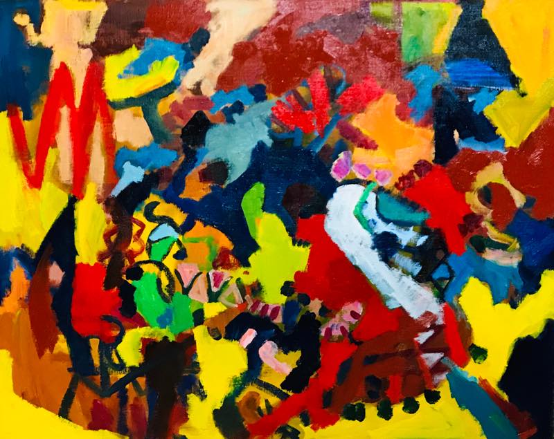 WORKS | 80 x 100 cm | oil x Canvas | 2018 | #contemporaryArt