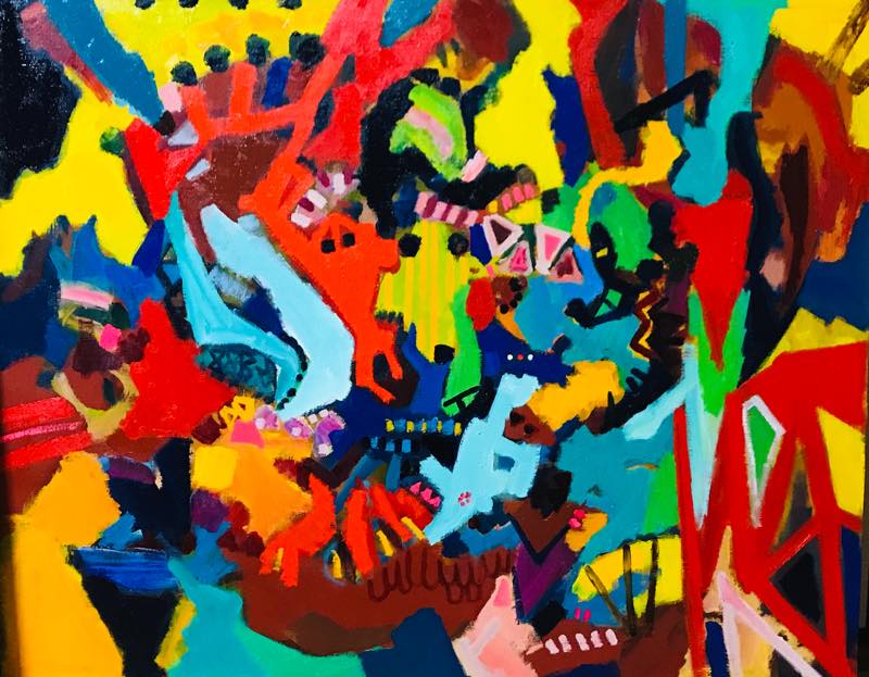 WORKS | 80 x 100 cm | oil x Canvas | 2019 | #contemporaryArt