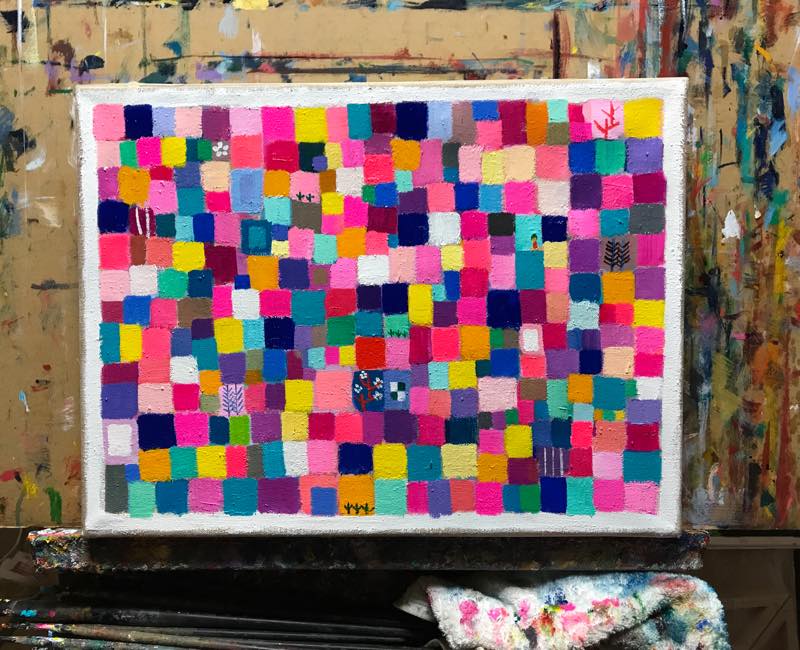 WORKS | 30 x 40 cm | oil x canvas | 2019 | #contemporaryArt