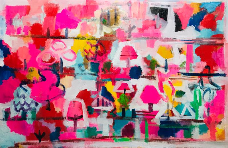 WORKS | 65 x 100 cm | oil x canvas | 2019 | #contemporaryArt