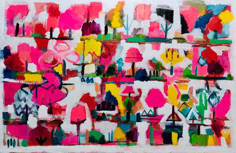 WORKS | 65 x 100 cm | oil x canvas | 2019 | #contemporaryArt