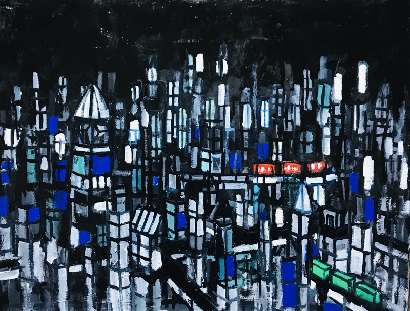 WORKS | 41 x 53 cm | oil x canvas | 2019 | #contemporaryArt