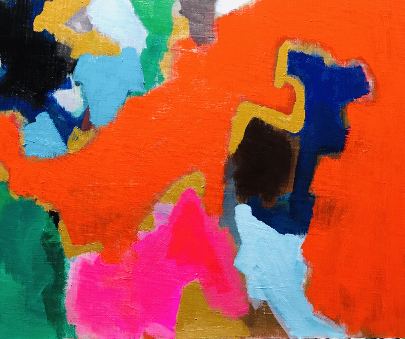 WORKS | 45 x 53 cm | oil x canvas board  | 2019 | #contemporaryArt