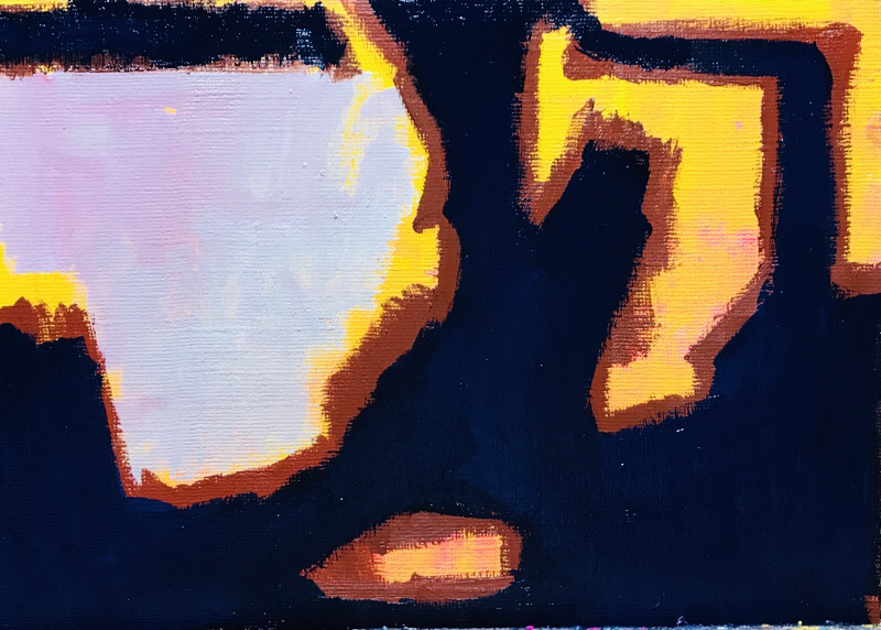 WORKS | 24 x 33 cm | oil x canvas board | 2019 | #contemporaryArt