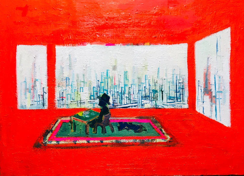 WORKS | 53 x 72 cm | oil x canvas | 2019 | #contemporaryArt