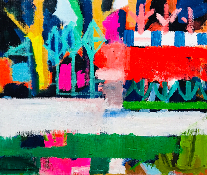 WORKS | 45 x 53 cm | oil x canvas | 2019 | #contemporaryArt