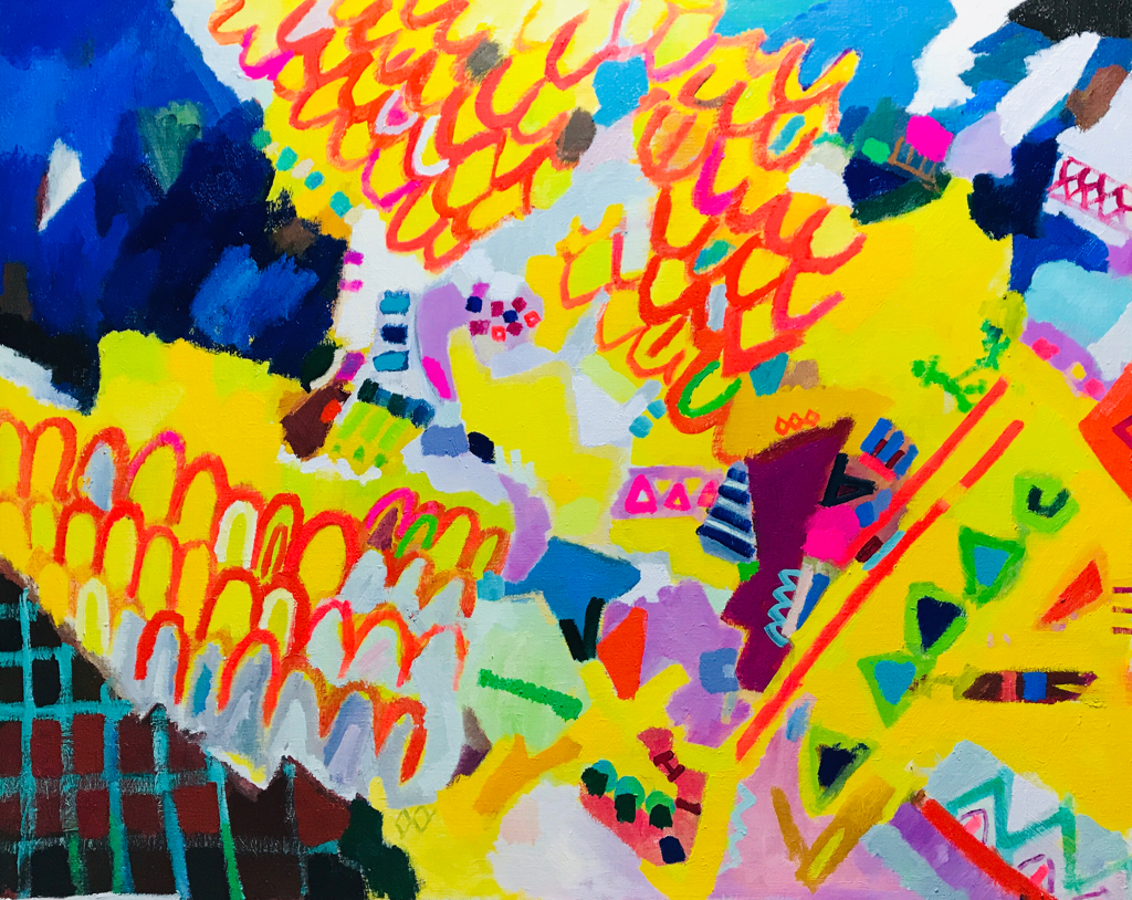 WORKS | 80 x 100 cm | oil x canvas | 2019 | #contemporaryArt