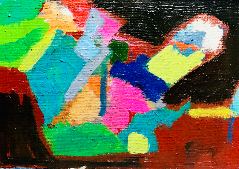 WORKS | 15 x 22 cm | oil x canvas board  | 2019 | #contemporaryArt