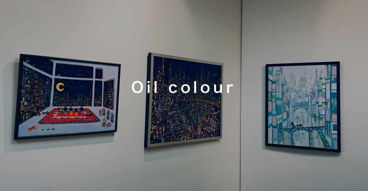 Uploaded  | Oil colour 05 | english | OTANITARO.COM  #HP #art