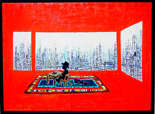 ON SALE | Orange Room | 53 x 72 cm | oil x canvas  | 2019 | GALLERY TAGBOAT | JAPAN #contemporaryArt
