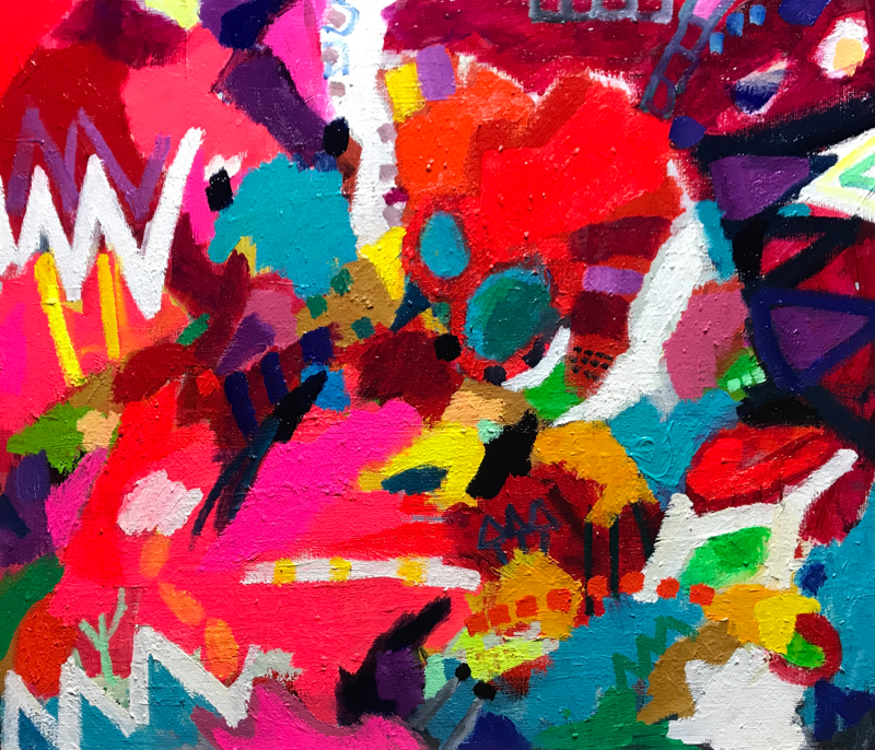 Works | 45 x 53 cm | oil x canvas board | 2019 | #contemporaryArt