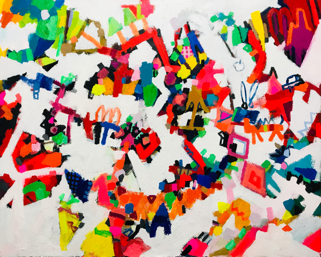 Works | 80 x 100 cm | oil x canvas board | 2019 | #contemporaryArt