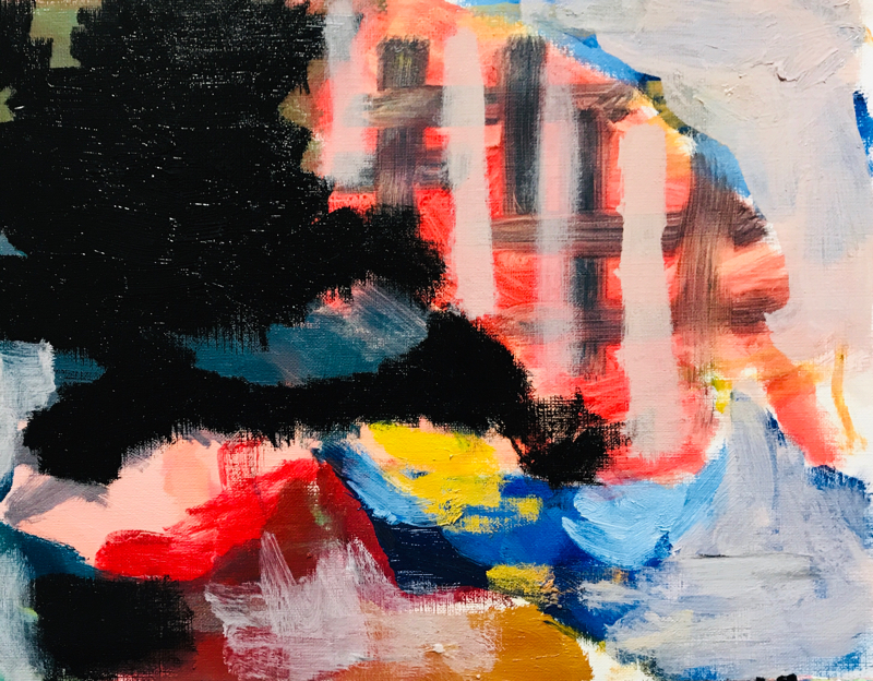 Works | 24 x 30 cm | oil x paper | 2019 | #contemporaryArt