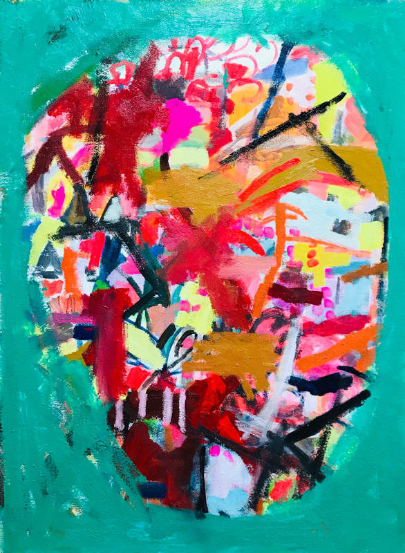 Works | 72 x 53 cm | oil x canvas | 2019 | #contemporaryArt