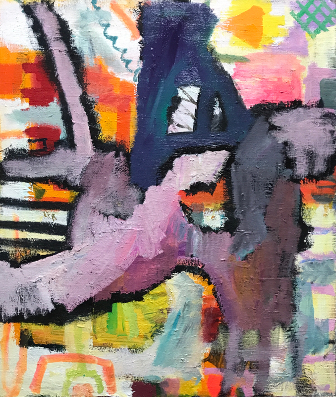 Works | 53 x 45 cm | oil x canvas board | 2019 | #contemporaryArt