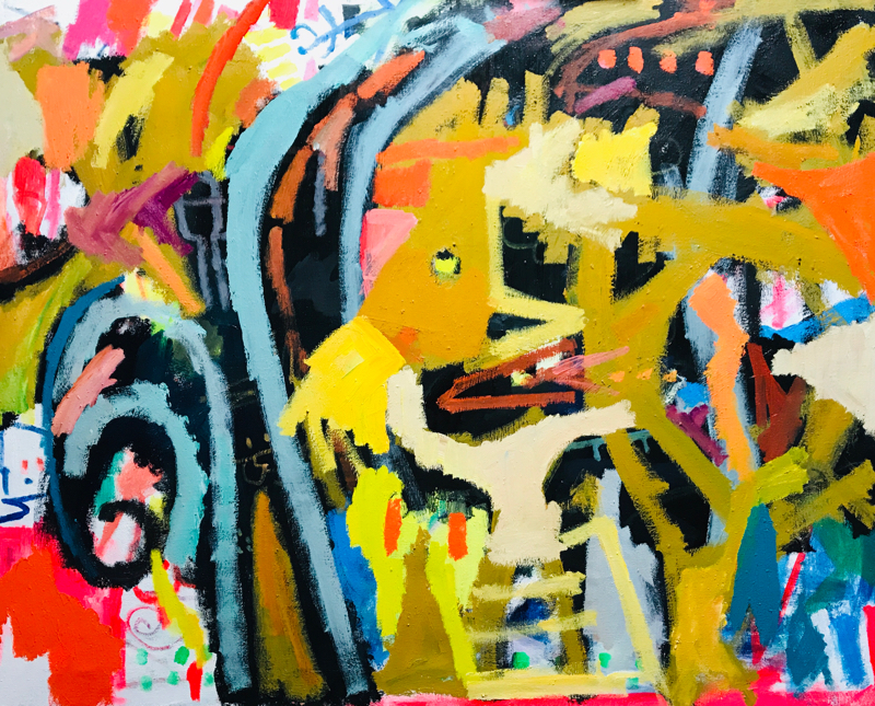 Works | 72 x 91 cm | oil x canvas | 2019 | #contemporaryArt