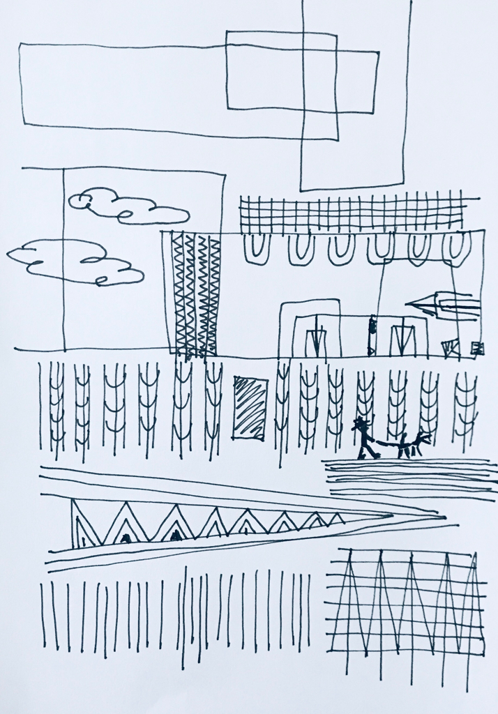 Drawing | Pen x paper | 21 x 14 cm | 2019   #contemporaryart