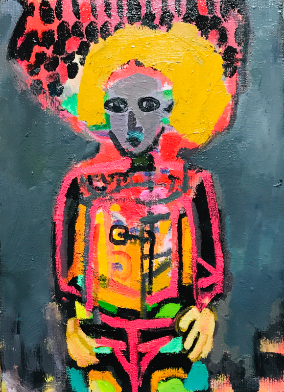 NEW | 33 x 24 cm | oil x canvas board | 2019 | #contemporaryArt