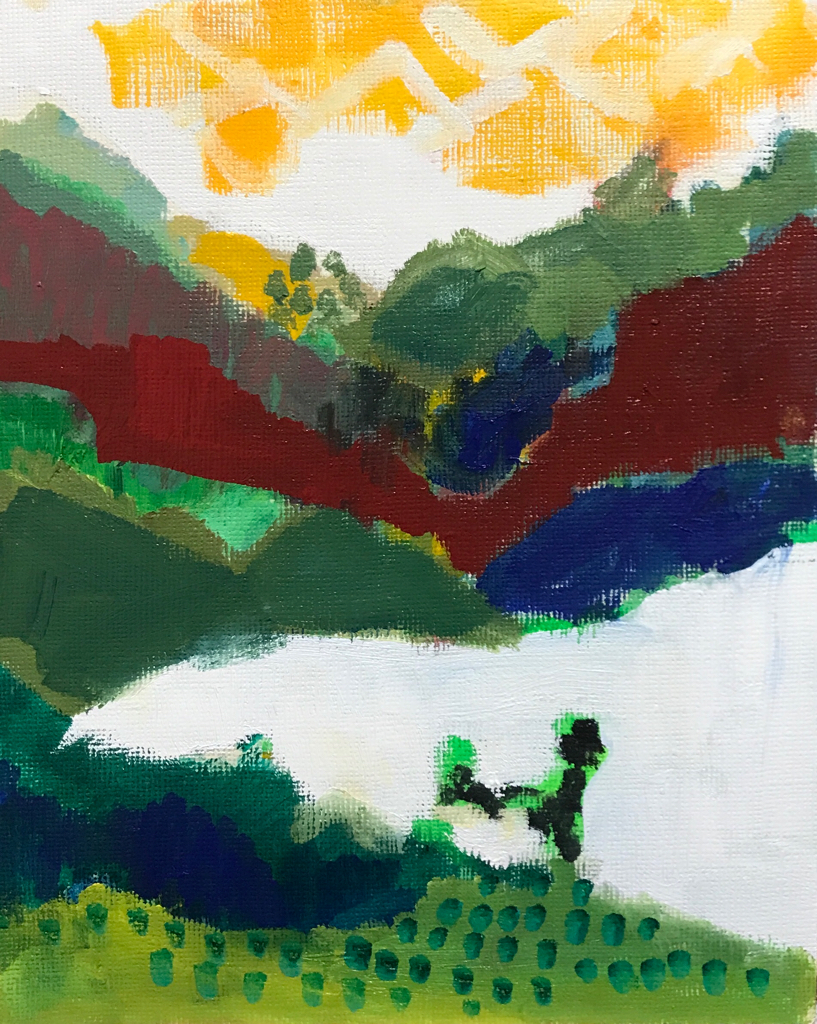 Works | 27 x 22 cm | oil x canvas board | 2020 | #contemporaryArt