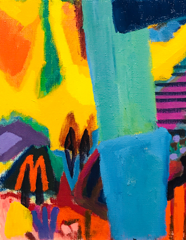 Works | 27 x 22 cm | oil x canvas board | 2020 | #contemporaryArt
