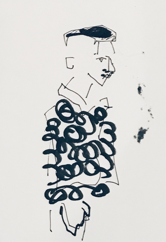 Drawing | Pen x paper | 15 x 10 cm | 2020   #contemporaryart