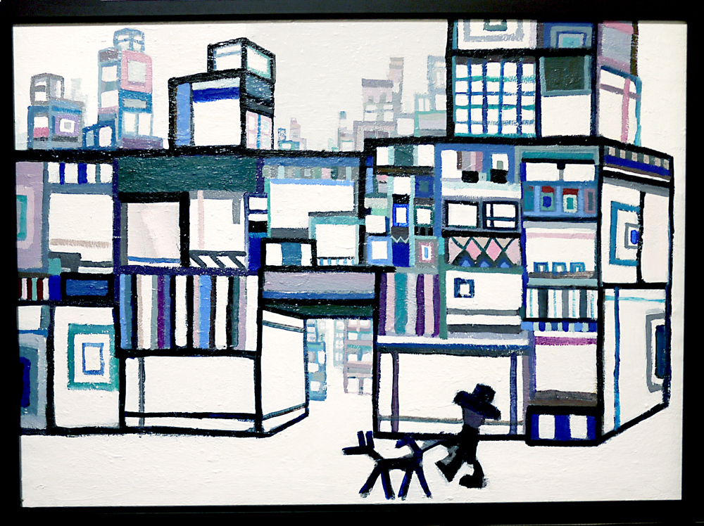ON SALE | City walker | oil x canvas | 53 x 72 cm | 2020 | GALLERY TAGBOAT | JAPAN #contemporaryArt