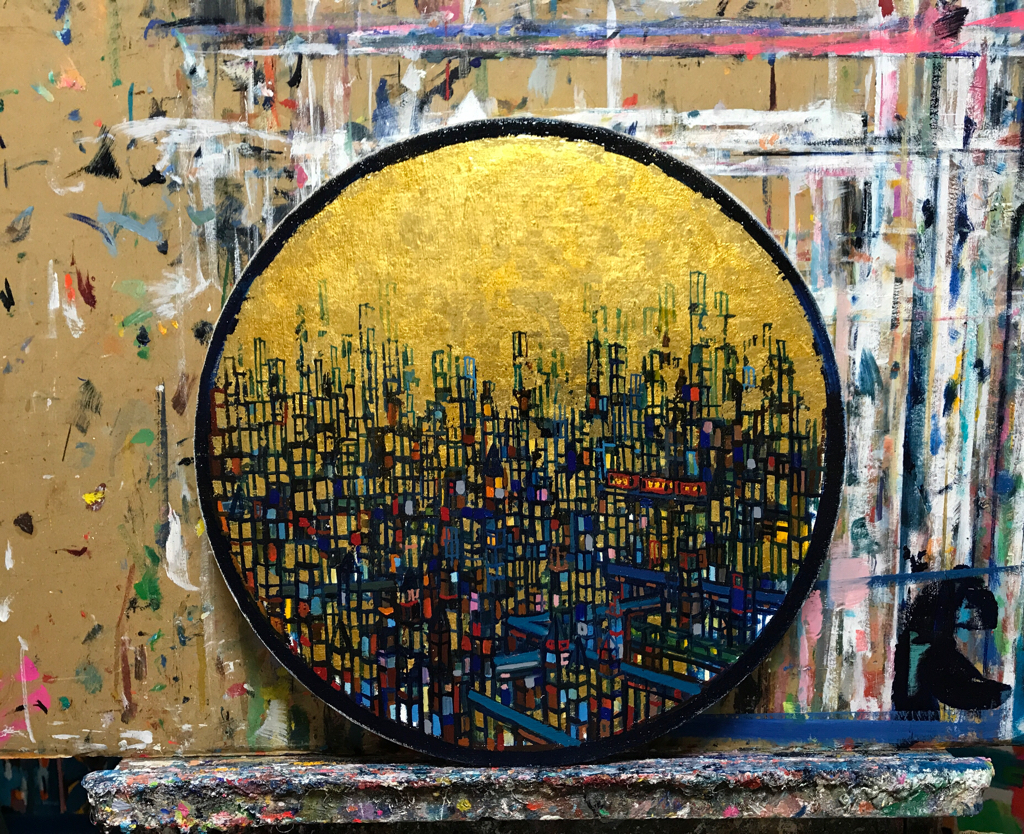 Works | 33 x 33 cm | oil x canvas | 2020 | #contemporaryArt