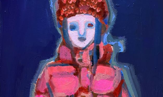 Works | 41 x 31 cm | oil x wood panel | 2020 | #contemporaryArt