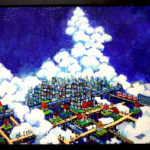 ON SALE | sky city | 38 x 45 cm | kyuryudo | TOKYO | 2020 | JAPAN #contemporaryart