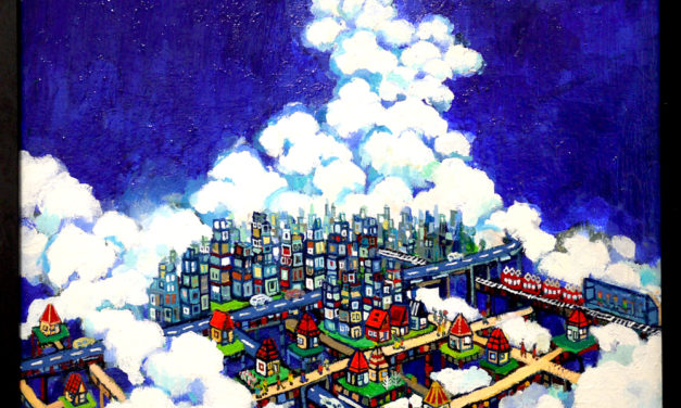 ON SALE | sky city | 38 x 45 cm | kyuryudo | TOKYO |  2020 | JAPAN #contemporaryart